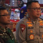 Bersama Forkopimda Provinsi Lampung, Danrem 043/Gatam Pantau Situasi Kamtibmas Malam Pergantian Tahun Baru 2024