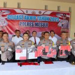 Polres Mesuji Gelar Press Release Akhir Tahun