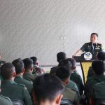 Jam Komandan, Dandim 0410/KBL Tekankan Netralitas TNI Serta Hindari Narkoba