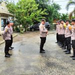 Polres Mesuji Bagikan Kaporlap Kepada Ratusan Personel Yang Terlibat Pam TPS