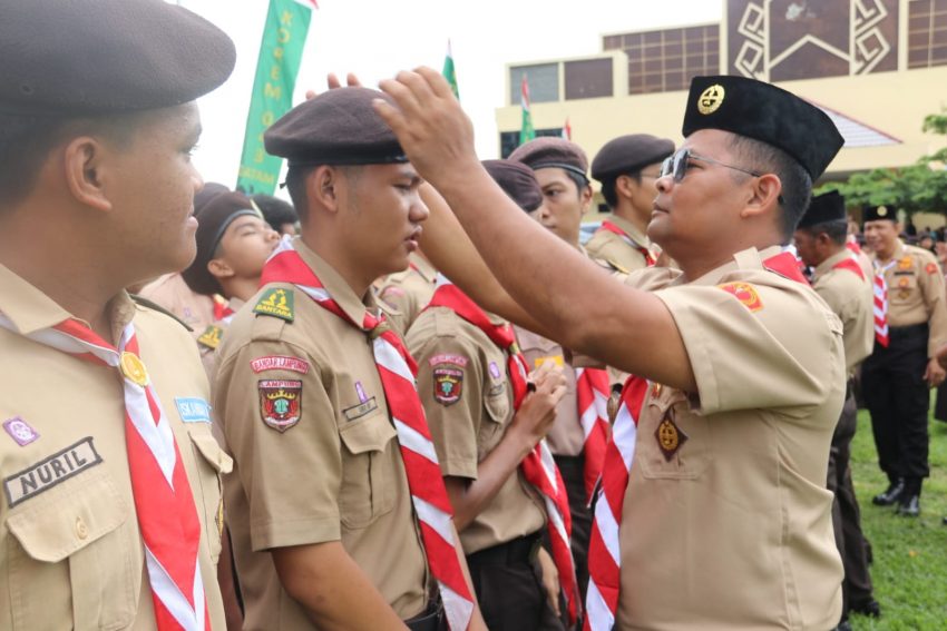 Persami Saka Wira Kartika Tahun 2024, Hijaukan Bumi Ruwa Jurai