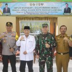 Hadiri Impun Mupakat Pemilu Damai 2024, Dandim 0410/KBL Tekankan Falsafah Pancasila Wujudkan Kerukunan Beragama