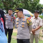 Kapolres Dan Kajari Mesuji Meninjau Langsung Proses Pemungutan Suara Di Sejumlah TPS