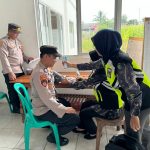 Si Dokkes Polres Mesuji Perduli ; Kami Hadir Memberikan Bantuan Kesehatan Kepada Petugas PAM Pemilu 2024