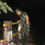Dandim 0410/Kota Bandar Lampung Meninjau Bencana Banjir Di Wilayah Kota Bandar Lampung