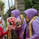 Ketua Umum Dharma Pertiwi Ny. Evi Agus Subiyanto Kunjungi SLB Kemiling Bandar Lampung
