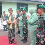 Kunjungi Kodim 0424/Tanggamus, Pangdam II/Swj Berikan Apresiasi Kinerja Dan Dedikasi Babinsa Sebagai Ujung Tombak TNI AD