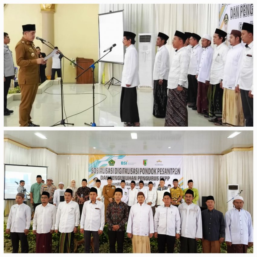 Pelantikan FKPP, Bupati Pesawaran Ingin Peran Pondok Pesantren Ditingkatkan