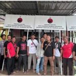 Ketua DPRD Lampung Beri Plang PAC dan Ranting di Terbanggi Besar