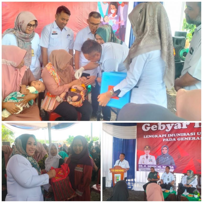 Pemkab Pesawaran Gelar Gebyar Imunisasi Rotavirus