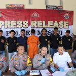 Pelaku Pembunuhan Sadis Seorang Guru Di SDN 08 Tanjung Raya Mesuji Berhasil Di Tangkap Oleh Jajaran Polres Mesuji Kurang Dari 3 Jam