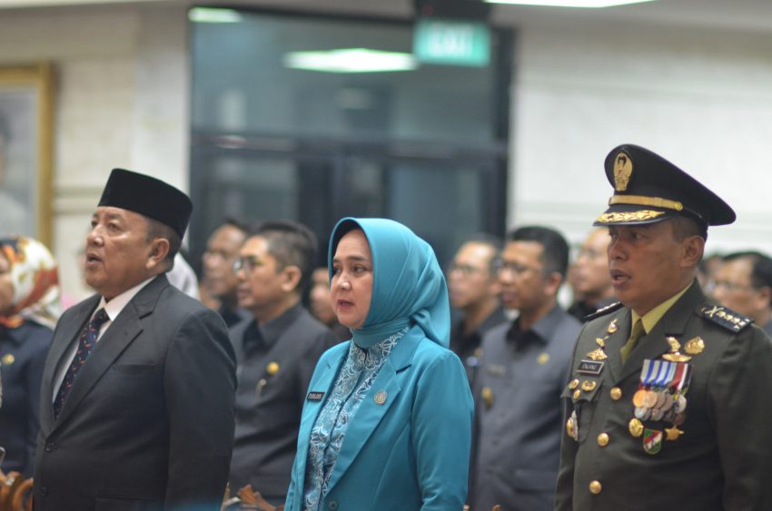 Pj. Bupati Pringsewu Dilantik, Kasrem 043/Gatam Beri Ucapan Selamat