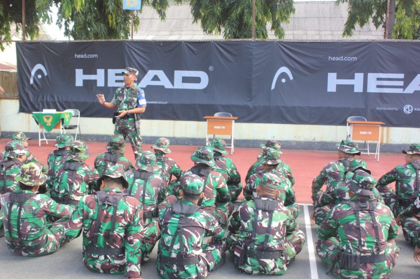 Tingkatkan Keterampilan Prajurit Korem 043/Gatam Gelar Latihan UTP Umum Teritorial Dan Intelijen