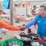 Memastikan Harga Bahan Pokok Stabil Camat RJU Turun Gunung ke Pasar