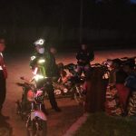 Cegah Terjadi C3 Satlantas Polres Mesuji Bersama Polsek Tanjung Raya Lakukan Patroli Didesa Brabasan