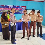Sat Lantas Polres Mesuji Berikan Sosialisasi Dan Edukasi Kepada Siswa Siswi SMA 1 Tanjung Raya