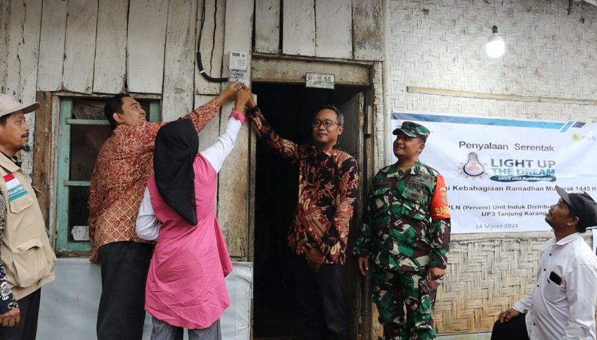 Donasi Listrik Gratis Pegawai PLN, Bantu Wujudkan Mimpi Bagi Keluarga Prasejahtera di Lampung