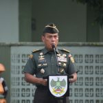 Upacara Bulanan Kasrem 043/Gatam Sampaikan Perintah Pangdam II/Swj