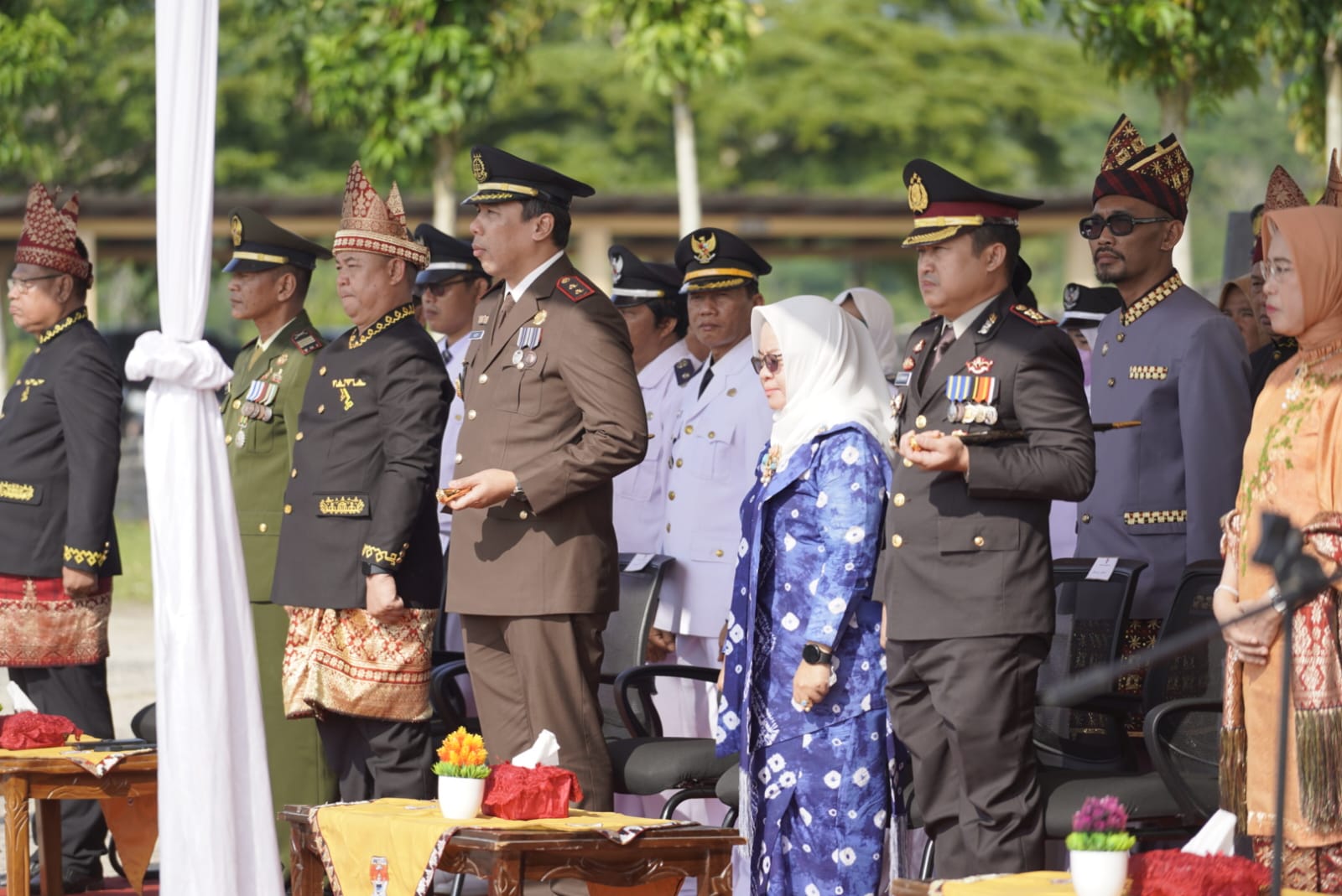 Pj Sulpakar Jadi Inspektur Upacara Hari Jadi Ke-60 Provinsi Lampung, Hut Satpol PP, Dan Hut Satlinmas Tahun 2024