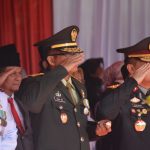 Danrem 043/Gatam Hadiri Upacara Hari Jadi Ke-60 Provinsi Lampung