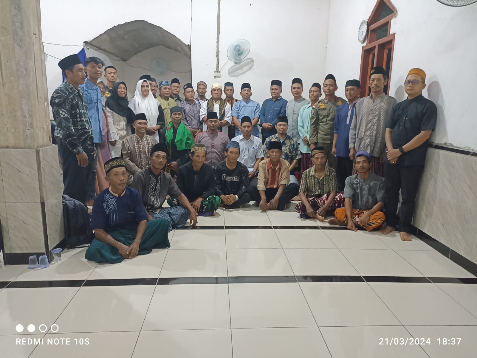 Pererat Tali Silaturahmi, Camat RJU dan Jajarannya Safari Ramadan ke 13 Desa di Kecamatan Rawajitu Utara