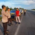 Jelang Arus Mudik Balik Lebaran Operasi Ketupat Krakatau 2024 Polres Mesuji Lakukan Pengecekan Ruas Jalan Lintas Timjr Dan Tol