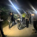Cegah Terjadinya Balap Liar, Laka Lantas Serta C3 Polsek Simpang Pematang Bersama SatLantas Patroli Jelang Sahur