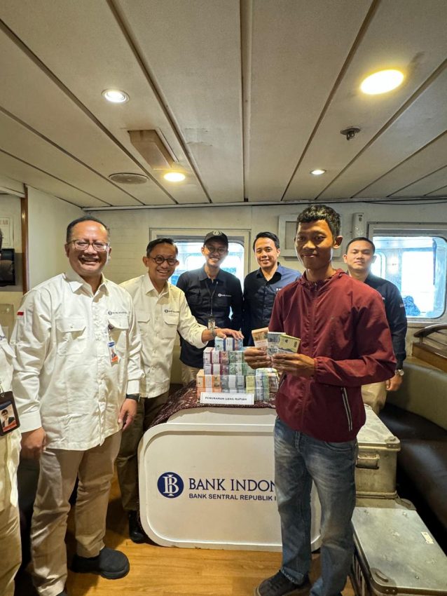 BI Layani Penukaran Uang di Kapal Penyeberangan Bakauheni-Merak