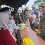 Jelang Perayaan Idul Fitri 1445 H, TNI di Bandar Lampung Menggelar Bazar Murah