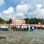 Polres Mesuji Laksanakan Apel Gelar Pasukan Ops Kepolisian Terpusat Krakatau 2024