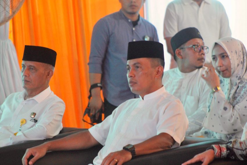Kasrem 043/Gatam Hadiri Peresmian Dan Penandatanganan Produksi Perdana Air Minum Kemasan AM Qua