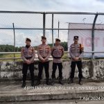 Kolaborasi Dua Polsek Laksanakan Pengamanan Dijembatan Over Pas: Pastikan Kondisi Pemudik Aman