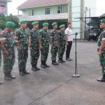 Usai Cuti Lebaran, Ratusan Personel Kodim 0410/KBL Laksanakan Apel Pengecekan