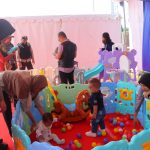 Berikan Kenyamanan Bagi Pemudik, Polresta Bandar Lampung Hadirkan Ruang Bermain Anak, Live Musik Hingga Tambal Ban Gratis
