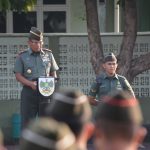 Upacara Bulanan, Danrem 043/Gatam Sampaikan Beberapa Penekanan Panglima TNI