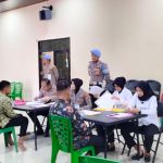 Polres Mesuji Bersama Dinas Terkait Lakukan Pengecekan Rikmin Calon Penerimaan Bintara