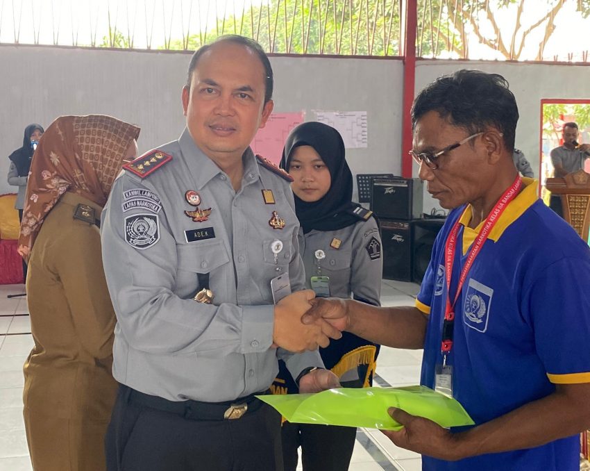 Puluhan Warga Binaan Lapas Narkotika Bandar Lampung Ikuti Pelatihan Kemandirian Teknik Las Fabrikasi