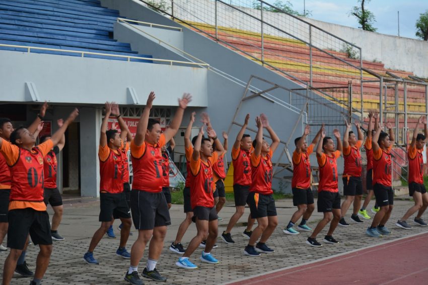 Uji Kemampuan Prajurit Korem 043/Gatam Ikuti Garjas Periodik Semester I TA. 2024