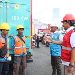 Semarak Nobar Jelang Timnas Berlaga di Semifinal AFC Asian Cup, PLN UID Lampung Kawal Pasokan Listrik Cukup