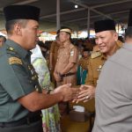 Kasrem 043/Gatam Hadiri Halal Bihalal Bersama Gubernur Lampung