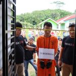 Rekonstruksi Ulang Kasus Pembunuhan Seorang Guru Honorer.