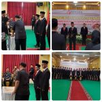 Ketua Bawaslu Deden Cahyono Lantik 21 Panwascam Kabupaten Mesuji