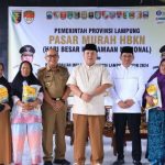 Gubernur Arinal Buka Ops Pasar Murah dan Berikan Sejumlah Bantuan di Lampura
