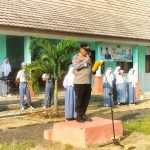 Kasat Binmas Laksanakan Binlu Kesekolah SMA N 01 Simpang Pematang