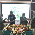 Danrem 043/Gatam Berharap Persit Kartika Chandra Kirana Dapat Membantu Atasi Kesulitan Dan Tingkatkan Kesejahteraan