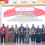 Pisah Sambut Danrem 043/Gatam Bersama Gubernur Dan Forkopimda Provinsi Lampung