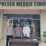 Dalam Ops Sikat Krakatau Polsek Mestim Terima Senpi Ilegal Dari Masyarakat Secara Sukarela