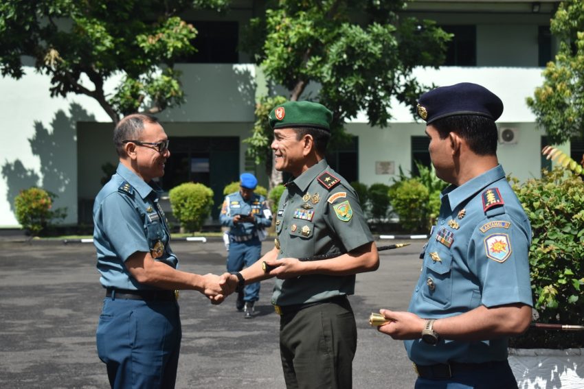 Danrem 043/Gatam Sambut Rombongan SSDN PPRA LXVI Tahun 2024 Lemhanas RI