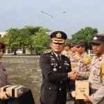 Waka Polres  Kompol Juli Sundara Wakili Kapolres Mesuji Pimpin Upacara Apel Kebangkitan Nasional.