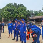 Tingkatkan Kesiapan, Ditpolairud Polda Lampung Gelar Pelatihan SAR Jelang WSL Krui Pro 2024